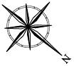 方位マーク